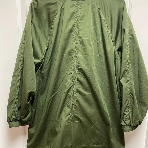 CAbi #5478 Expedition Jacket Sz Large Women’s Army Green Trench  Excellent Condi - Picture 7 of 10